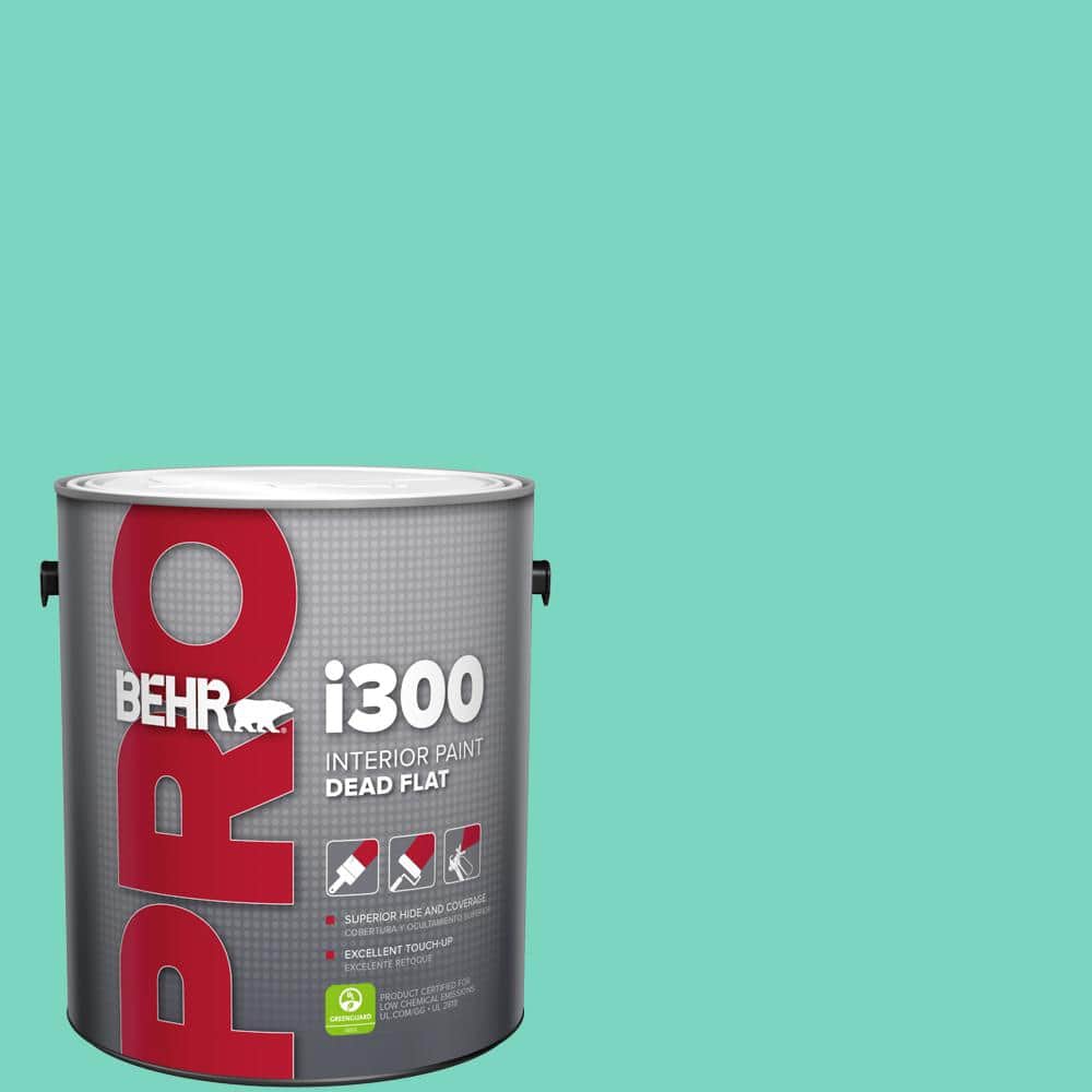 1 gal. #P430-3 Green Parakeet Dead Flat Interior Paint price history on PriceWatchPro