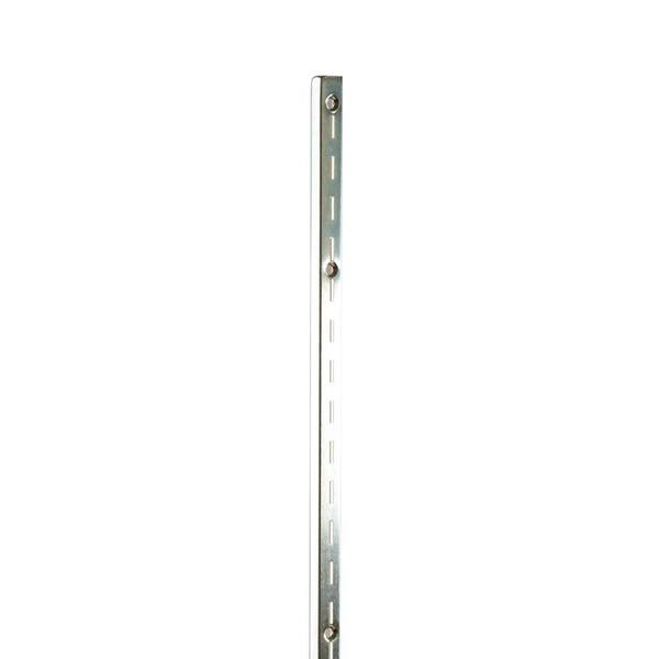 Econoco 48 in. L Zinc Imperial Line Surface Mount Single Slotted Wall Standard (Pack of 10)