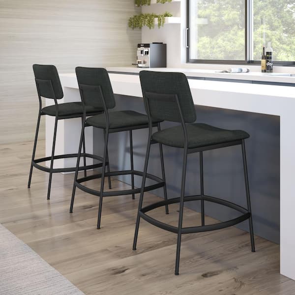 Amisco Stools With Arms And Back Amisco Half Back Swivel Bar
