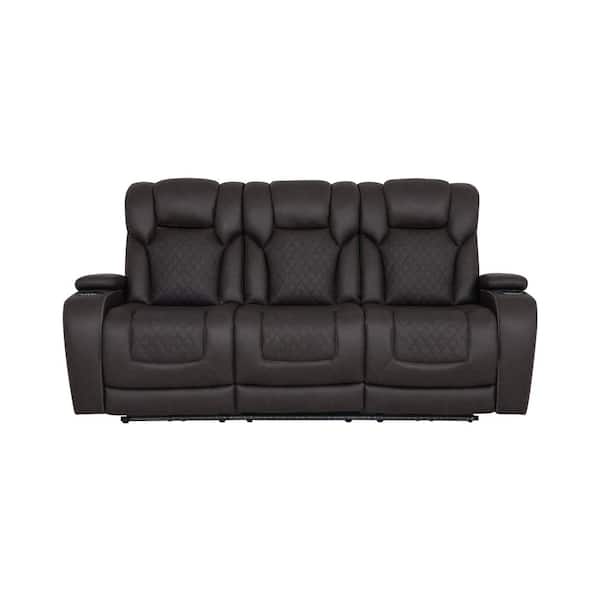 岡田雄太 ACME FURNITURE Acme Furniture Fern 86 in. Pillow Top Arm Microfiber Rectangle