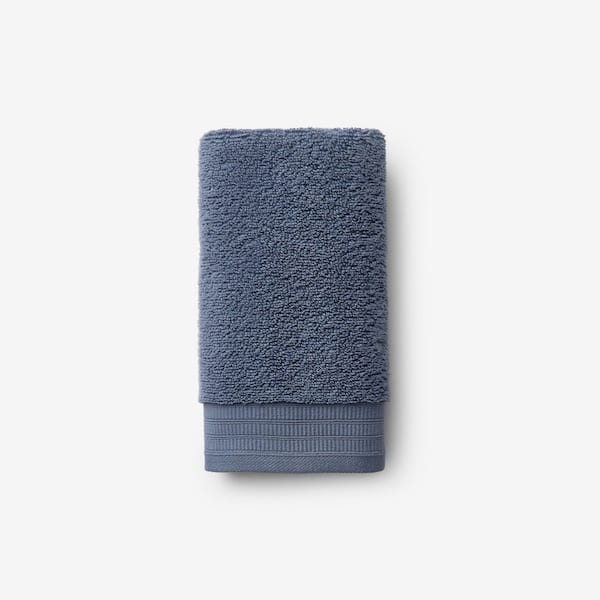 Company Cotton Plush Spa Solid Indigo Cotton Single Hand Towel