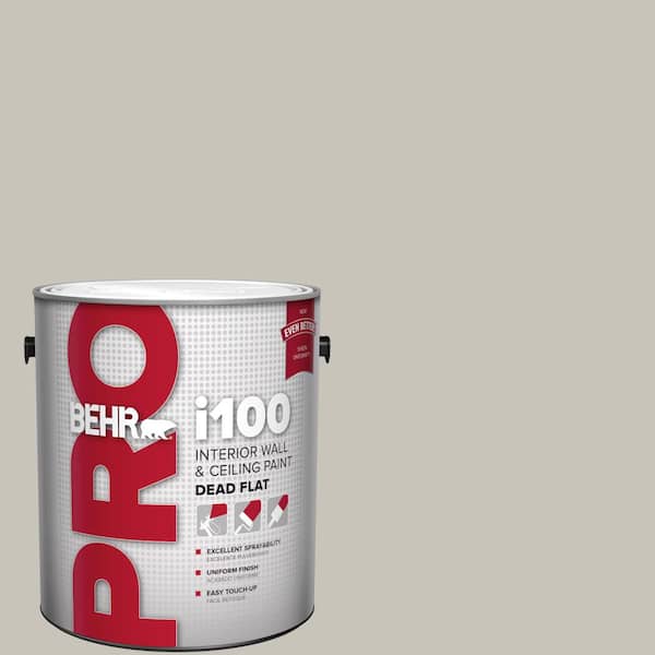 BEHR PRO 1 gal. #BXC-59 Pavestone Dead Flat Interior Paint