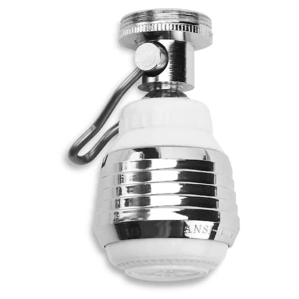 PF WaterWorks 3 in. Water Conservation Kit with 3-Spray Showerhead in Chrome