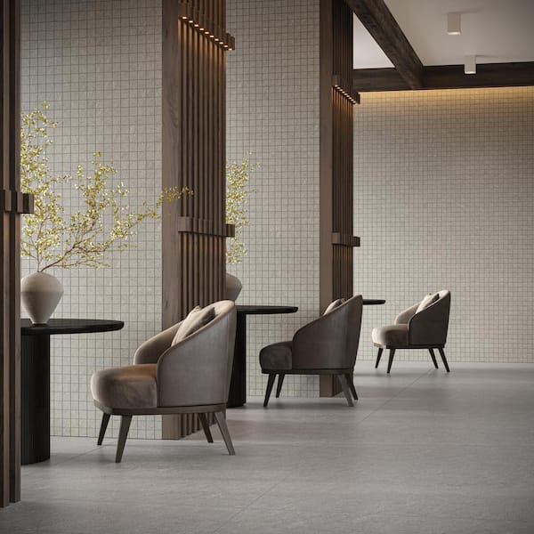 Monolith Silver Gray 23.62 in. x 47.24 in. Matte Porcelain Floor and Wall Tile (15.49 sq. ft./Case)