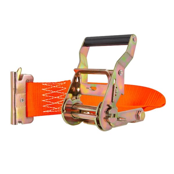 TOTALPACK® Cargo Strap With Ratchet 2 x 30 ft With Flat Snap Hook -  Ratchet Straps - Sustainable Air Cargo