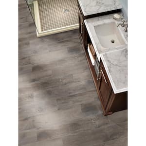 Country River Stone 8 in. x 48 in. Matte Porcelain Wood Look Floor and Wall Tile (10.66 sq. ft./Case)