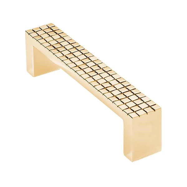 Wisdom Stone Trousdale 3-3/4 in. Polished Gold Cabinet Pull