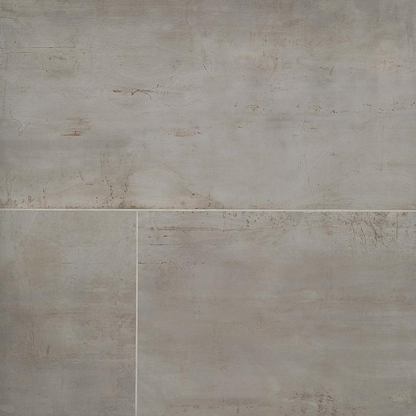 Rebel 23 in. x 47 in. Matte Silver Porcelain Tile (15.5 sq. ft./Case)