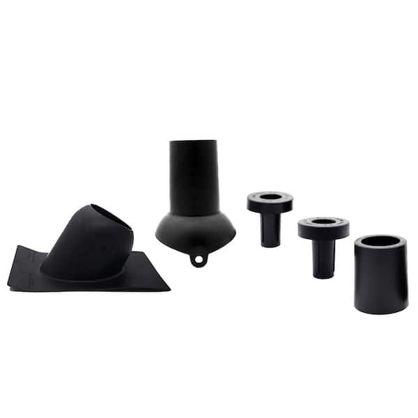 Perma-Boot 1.5 in. to 3 in. x 9.75 in. Pipe Boot Repair Adjustable Flashing in Black