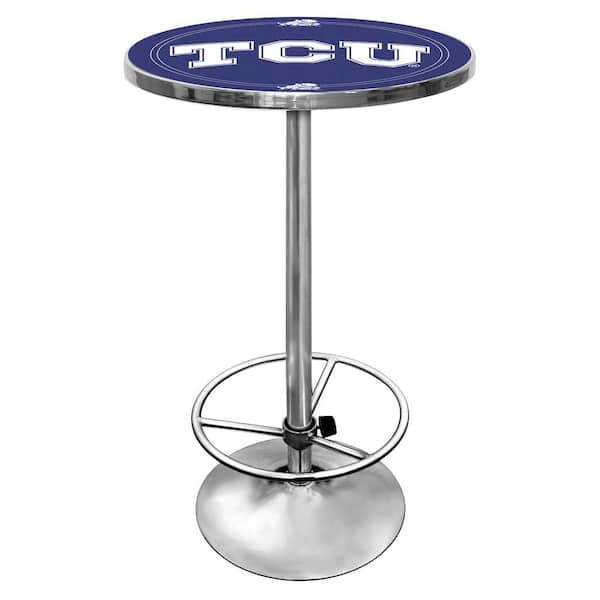 Trademark Texas Christian University Chrome Pub/Bar Table