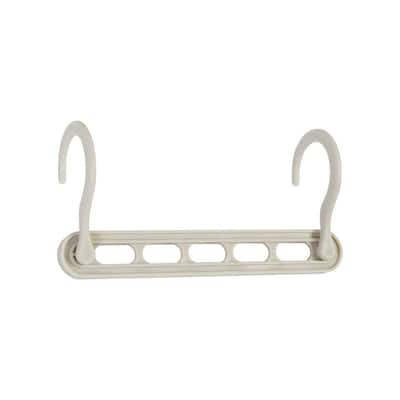 Honey-Can-Do Kids White Plastic Hangers with Clips 18-Pack HNG-09047 - The  Home Depot