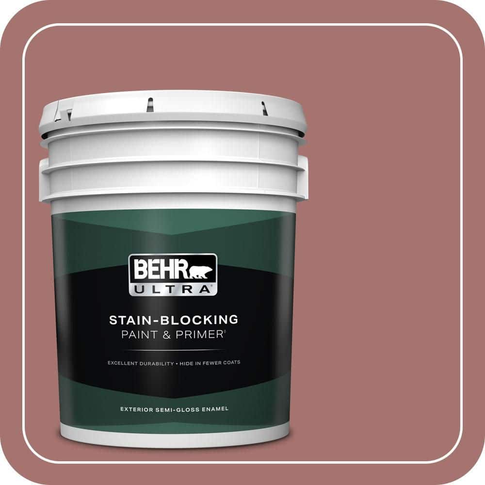 5 gal. #MQ1-17 Autumn Russet Semi-Gloss Enamel Exterior Paint & Primer price history on PriceWatchPro