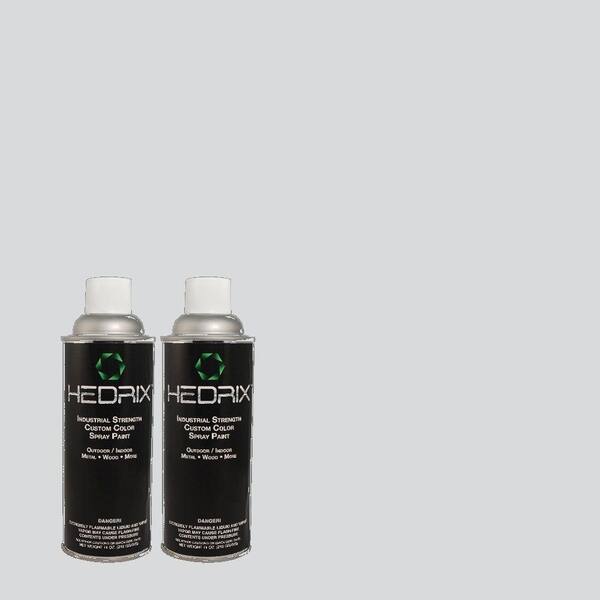 Hedrix 11 oz. Match of MQ3-57 Siberian Ice Gloss Custom Spray Paint (8-Pack)
