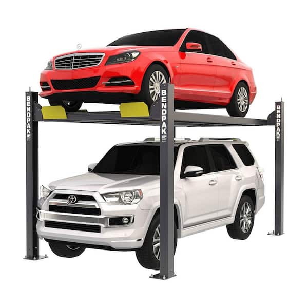 BENDPAK HD-7P 4 Post Car Lift 7000 lbs. Capacity - Narrow-Width with 82 in. Max Rise with 220V Power Unit Included