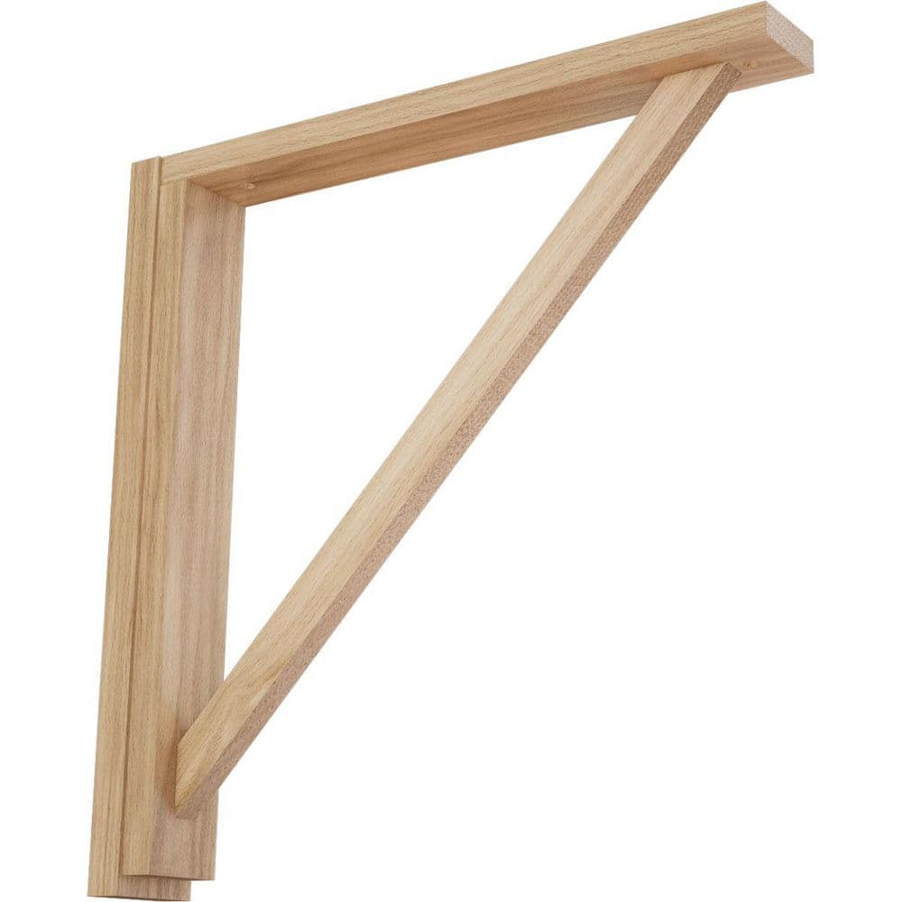 Ekena Millwork 2-1/2 in. x 17-3/4 in. x 17-1/4 in. Red Oak