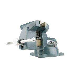 5 in. Mechanics Vise with Swivel Base, 3-3/4 in. Throat Depth