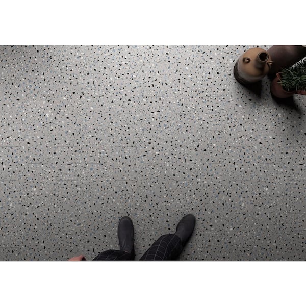 Apollo Tile Terra Mia White, Multicolor 8-1/2-in x 9-7/8-in Matte Porcelain Hexagon Floor and Wall Tile (9.93-sq. ft/ Carton)