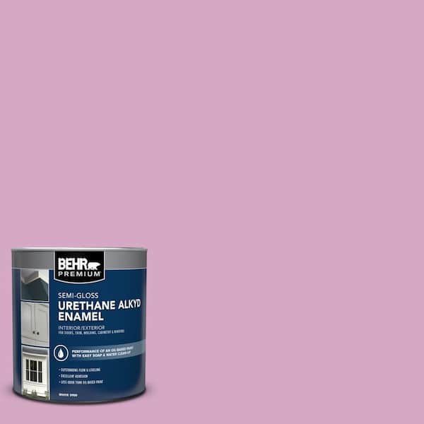 1 qt. #M120-4 Heart To Heart Semi-Gloss Enamel Urethane Alkyd Interior/Exterior Paint