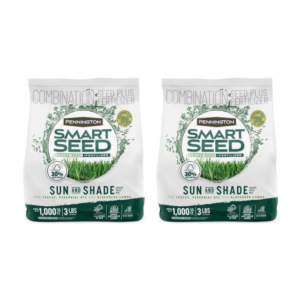 Pennington Smart Seed Sun And Shade North 3 Lb. 750 Sq. Ft. Grass Seed ...