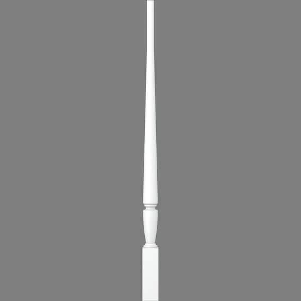 1.75 in. D x 1.75 in. W x 34 in. L Primed Gloss Primed Poplar Wood Baluster