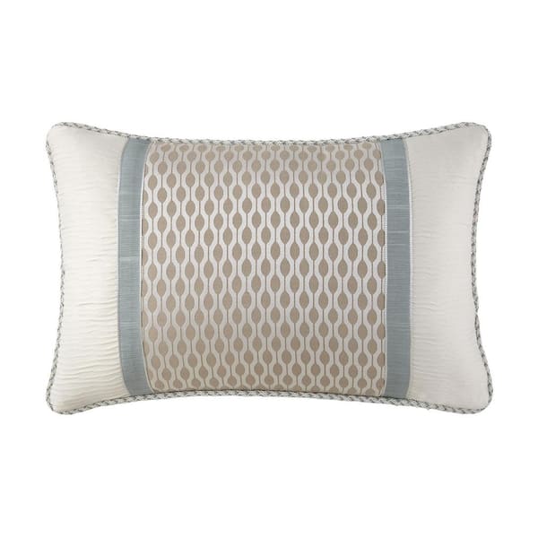 Waterford Vaughn Decorative Pillows Set of 3 - Navy, Gold