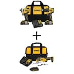 ATOMIC 20V MAX Cordless Brushless Compact Drill/Impact 2 Tool Combo Kit with 20V Brushless Oscillating Tool Kit