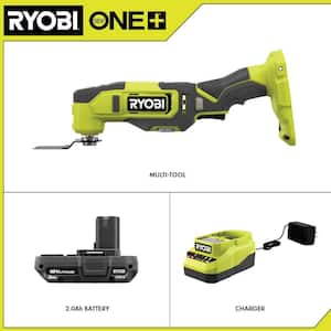 ONE+ 18V Cordless Oscillating Multi-Tool Kit with 2.0 Ah Battery and Charger