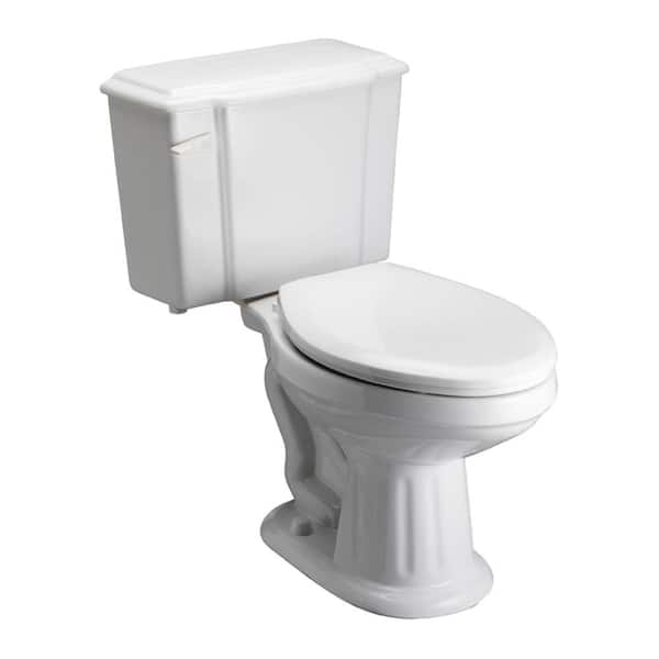 Pegasus Vicki 2-piece 1.6 GPF Elongated Toilet in White