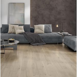 Hathersage Oak 14 mm x 8 in. W Waterproof Laminate Wood Flooring(13.28 sq. ft./case)