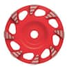 Best Price 180mm Diamond Grinding Cup Wheel Cup Grinding Disc for Tire Rubber Wood - Grinding Tool, Diamond Grinding Wheel