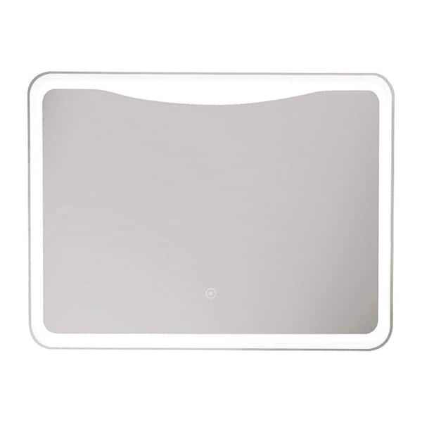 Transolid Mason 35.43 in. x 27.56 in. Single Frameless LED Mirror