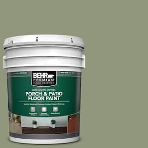 5 gal. #ECC-63-1 Autumn Sage Low-Lustre Enamel Interior/Exterior Porch and Patio Floor Paint