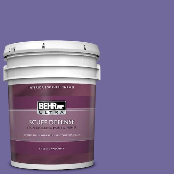 BEHR ULTRA 5 gal. #630B-7 Pandora Extra Durable Eggshell Enamel Interior Paint & Primer