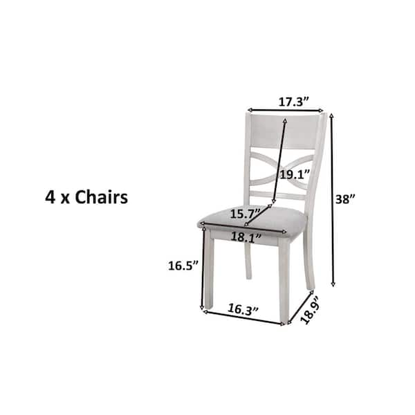 ideal height for dining chair