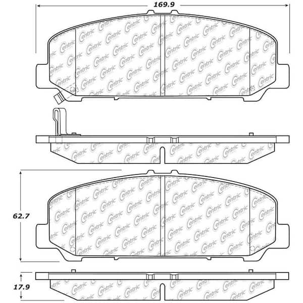 Centric Parts Disc Brake Pad Set