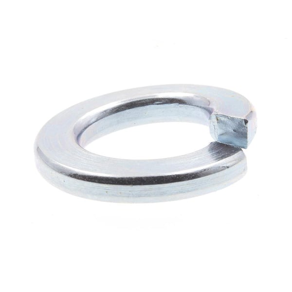 Prime-Line M8 Metric Zinc Plated Steel Medium Split Lock Washers (25-Pack)