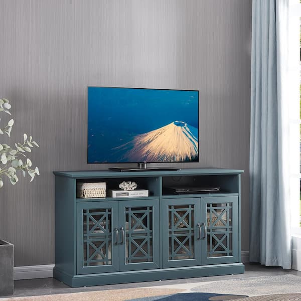 tv table blue