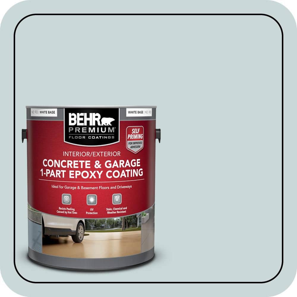 1 gal. #PPU13-16 Offshore Mist Self-Priming 1-Part Epoxy Satin Interior/Exterior Concrete and Garage Floor Paint price history on PriceWatchPro