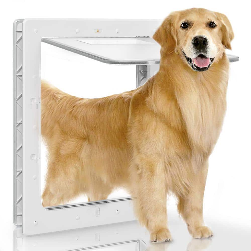 16.7 in. x 11.7 in. Pet Door Frame for Large Dog and Pets