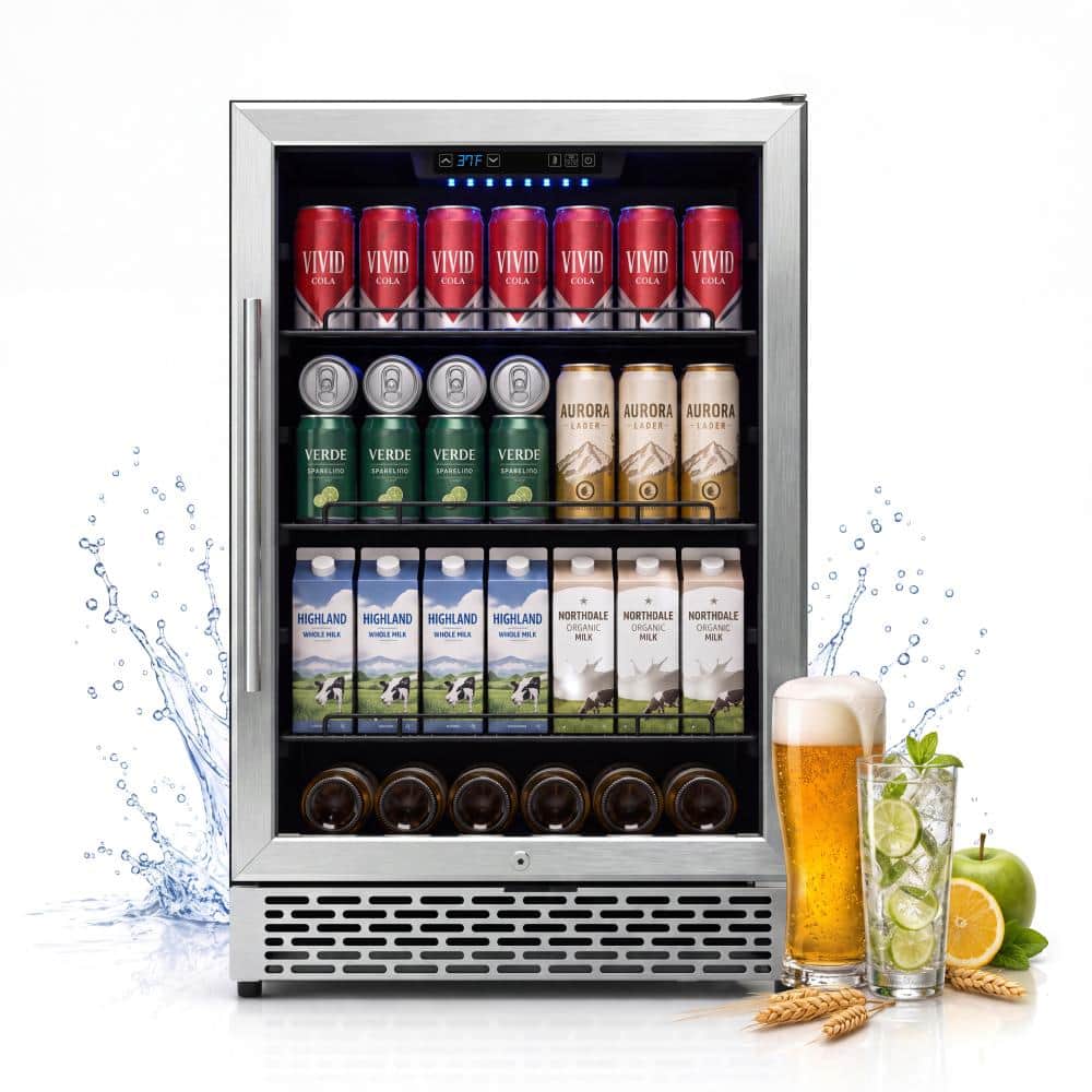 冷蔵庫・冷凍庫 ENVIORN C-Quence Series Zyqron 23.4 in Built-In Ultra-Quiet. Single Zone 160-Cans Beverage