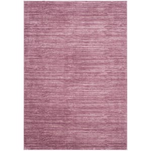 Vision Grape Doormat 3 ft. x 5 ft. Solid Area Rug