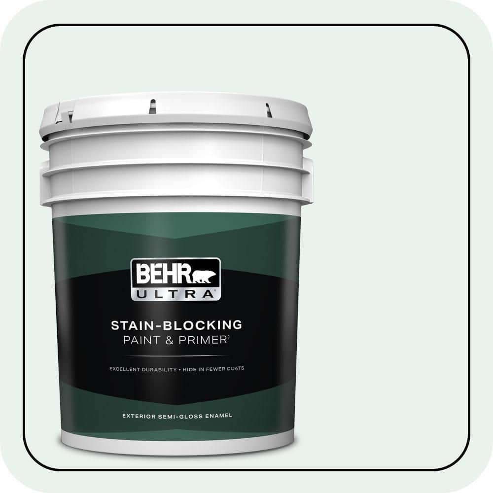 5 gal. #W-B-520 Glacial Tint Semi-Gloss Enamel Exterior Paint & Primer price history on PriceWatchPro