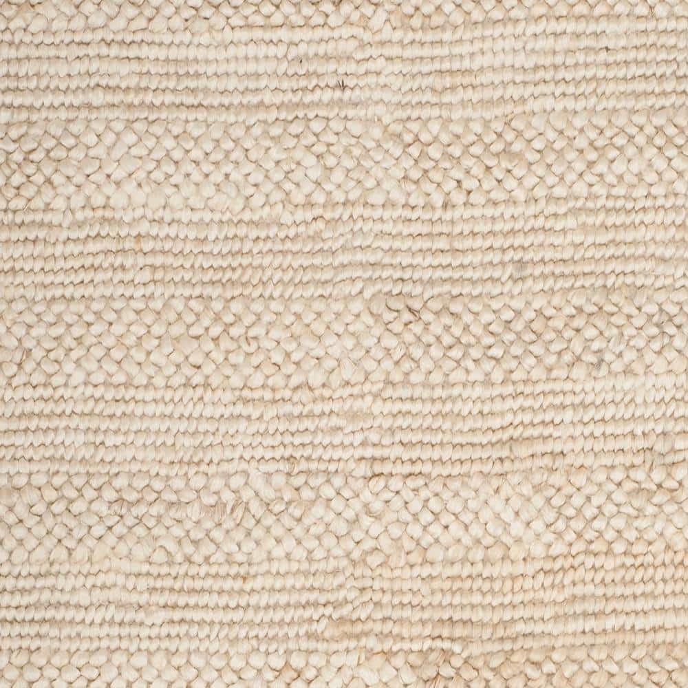 Handmade Bleach Cotton Runner Rug - 2'3" x 8'