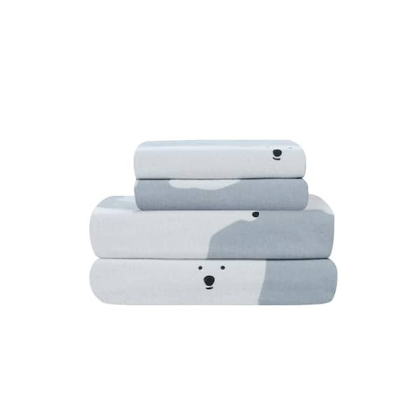 Puffy Signature Sheets Set - Polar Gray / Twin XL - (38W x 80L)