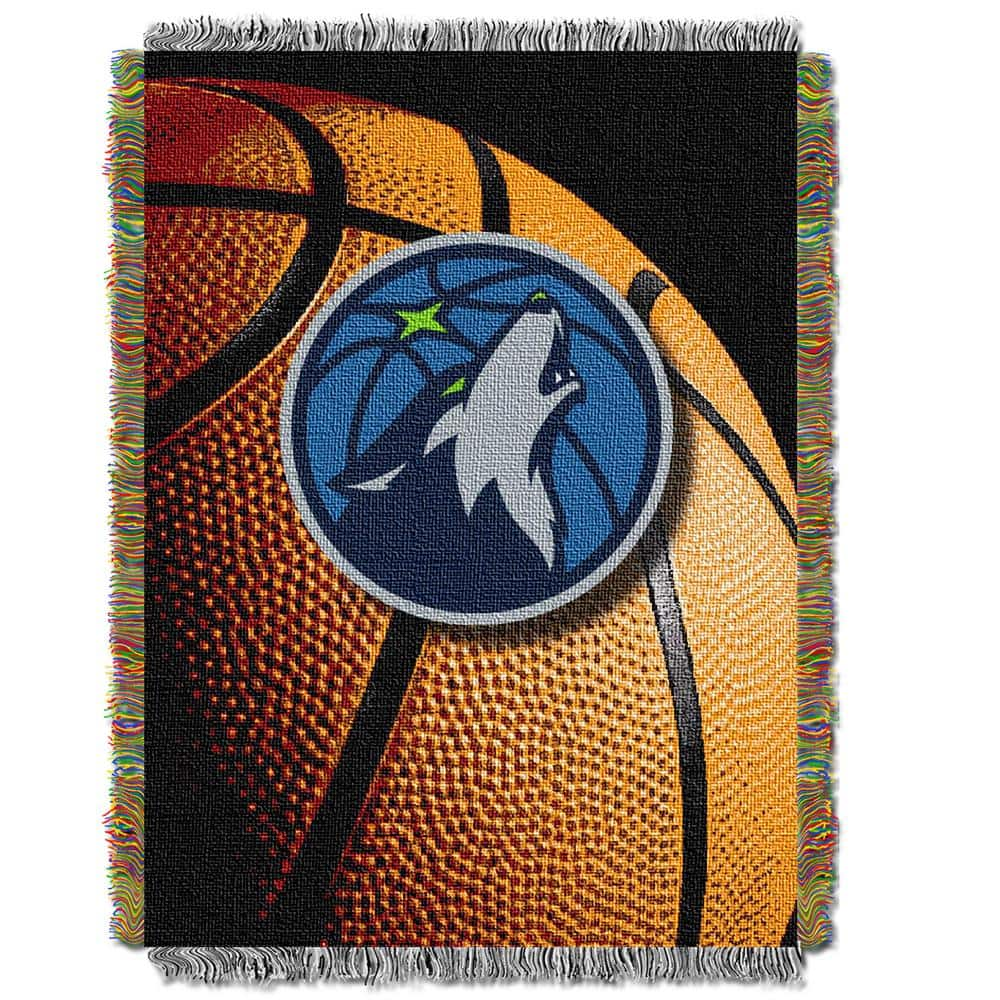 THE NORTHWEST GROUP Minnesota Timberwolves Polyester Throw Blanket ...