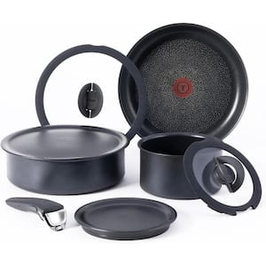 NINJA Foodi NeverStick 12 in. and 10.25 in. Stainless Steel Nonstick Frying  Pan Set in Silver C62200 - The Home Depot