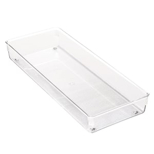 6 in. x 15 in. x 2 in. Linus Drawer Organizer in Clear