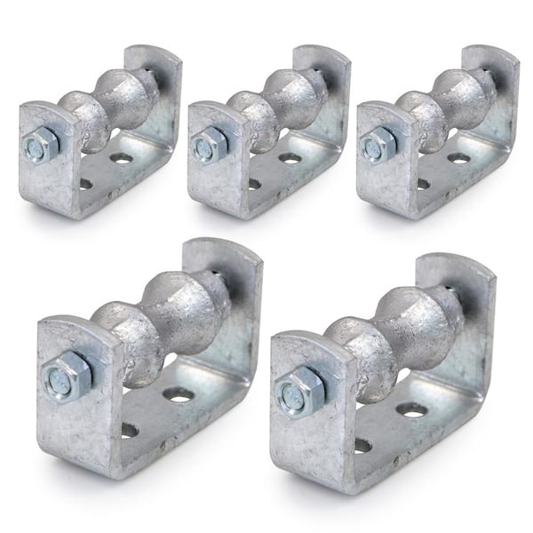 PLUMBFLEX 3 in. Galvanized Steel Hot Dipped Pipe Roller Chair (5-Pack)