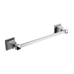 Classic Hotel 13.6 in. Wall Mounted Towel Bar in Chrome