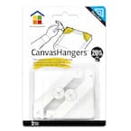 Place and Push Canvas Hangers